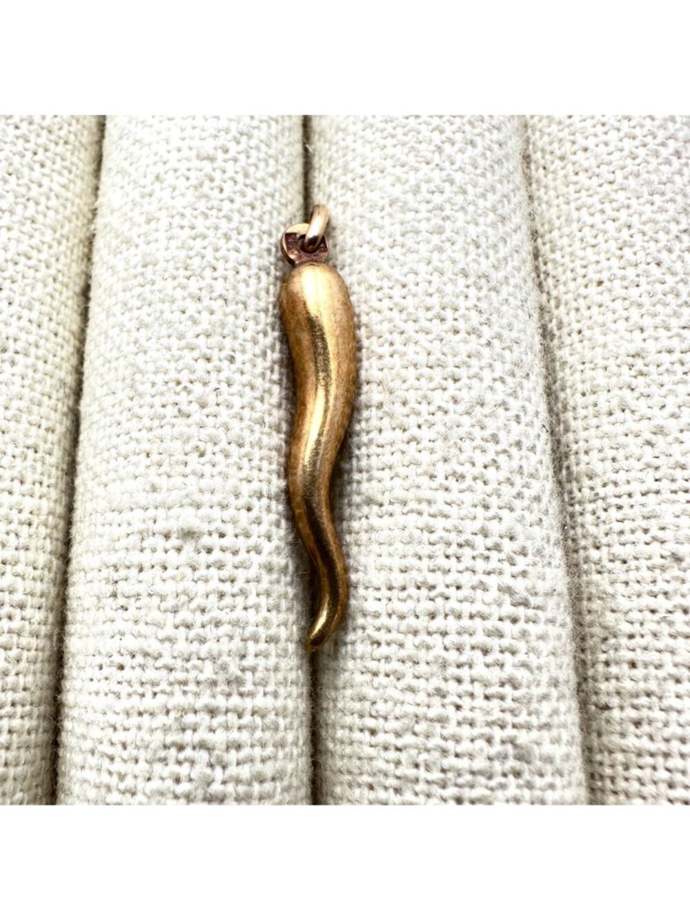 14k Yellow Gold Lucky Italian Charm Pendant Unisex 1.5 Inch - Picture 9 of 12